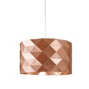 Sospensione 3 Luci Copper in Metallo cromato Cm. 40 x 25h