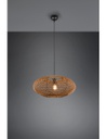 Sospensione Casa Vacanza Paralume Fibre Naturali Hedda Trio Lighting