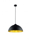Sospensione Moderna Romino II Nero Oro Ø50 cm 1xE27 Trio Lighting