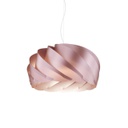 Sospensione Pink Metal in Metallo Cromato Cm. 42 x 26h