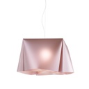 Sospensione Pink Metal in Metallo Cromato Cm. 45 x 21h