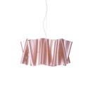 Sospensione Pink Metal in Metallo Cromato Cm. 50 x 27h