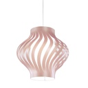 Sospensione Pink Metal in Plastica Bianco Cm. 40 x 39h
