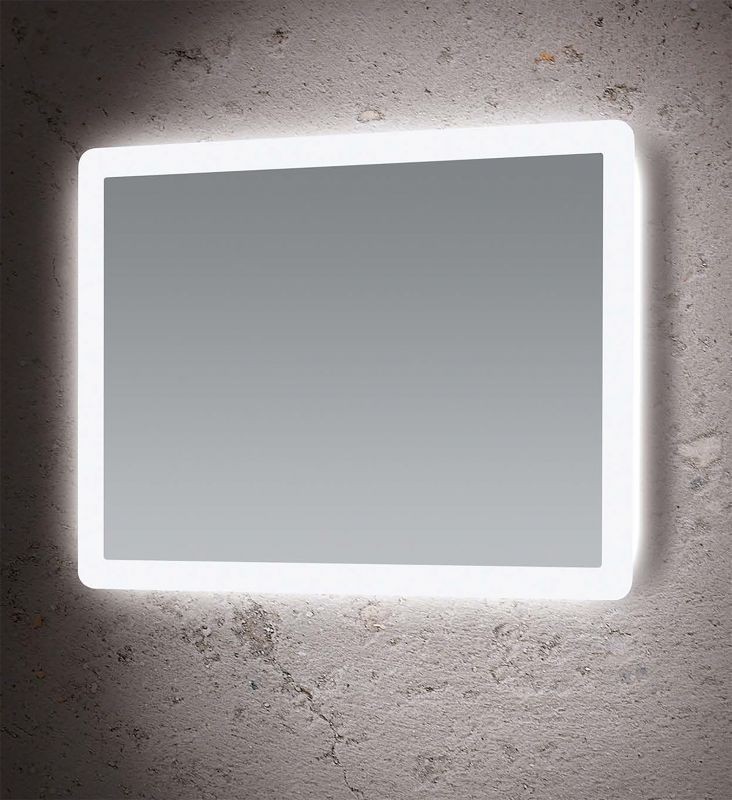 Specchio retroilluminato a LED Linea Angel Satinato 60x80 cm