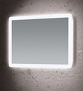 Specchio retroilluminato a LED Linea Angel Satinato 60x80 cm