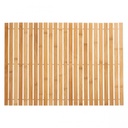 Tappeto da bagno in bamboo naturale 60x40 cm