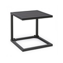 Tavolino da giardino Hilde 40x40 cm Antracite iperbriko