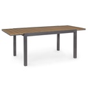 Tavolo allungabile in alluminio Elias 140-200x90 cm