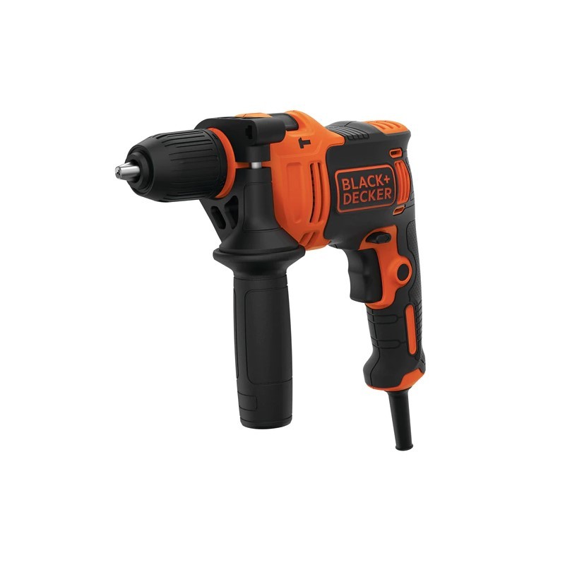 Trapano a percussione elettrico con valigetta Black Decker