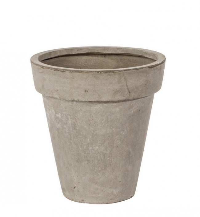 Vaso Cement Classico Sabbia 38H  