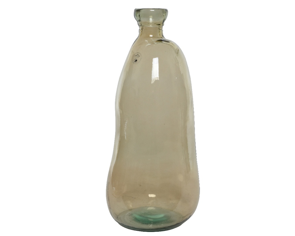 Vaso in vetro riciclato lucido