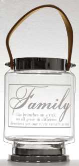 Vaso lanterna piccola family bc-3012 Ø cm. 15 h 20