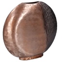 Vaso metallo bronzo cm31x9h29