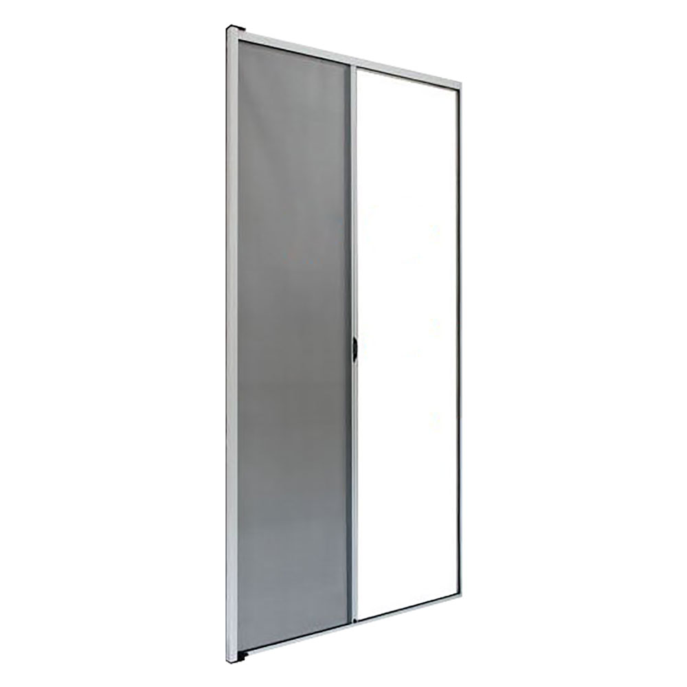 Zanzariera A Rullo Laterale Frizionata Per Porta Cm 160 X 250 - Marrone
