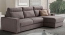 Divano Sirio Letto H.17 Con Chaise Longue