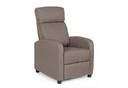 Poltrona Reclinabile Elodie Text Tabacco - Dimensioni: 67,5a x 90,5/140b x 98h x 45,5h1 x 61,5h2 cm