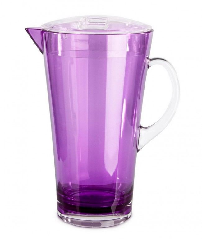 4x Caraffa colori acrilico 22x14x26