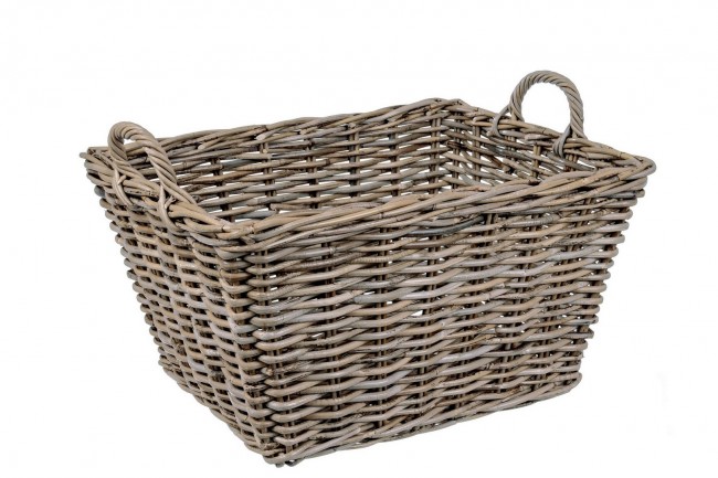 2x Cesto in fibre naturali 60x47x32h