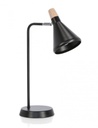 3x Lampada tavolo brill nera 26,5x15x46h