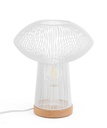 2x Lampada tavolo ciad bianco D.28x31,5h
