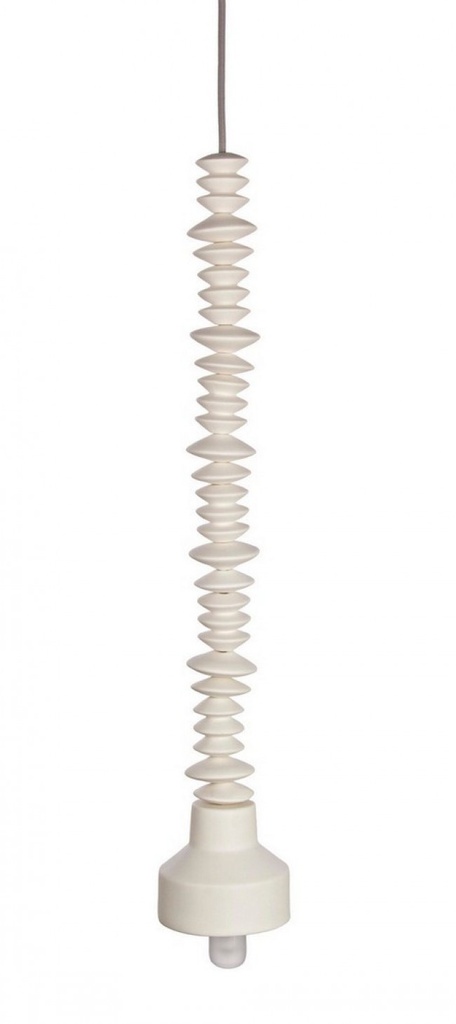 Lampadario ceramica 10,7x10,7x63h