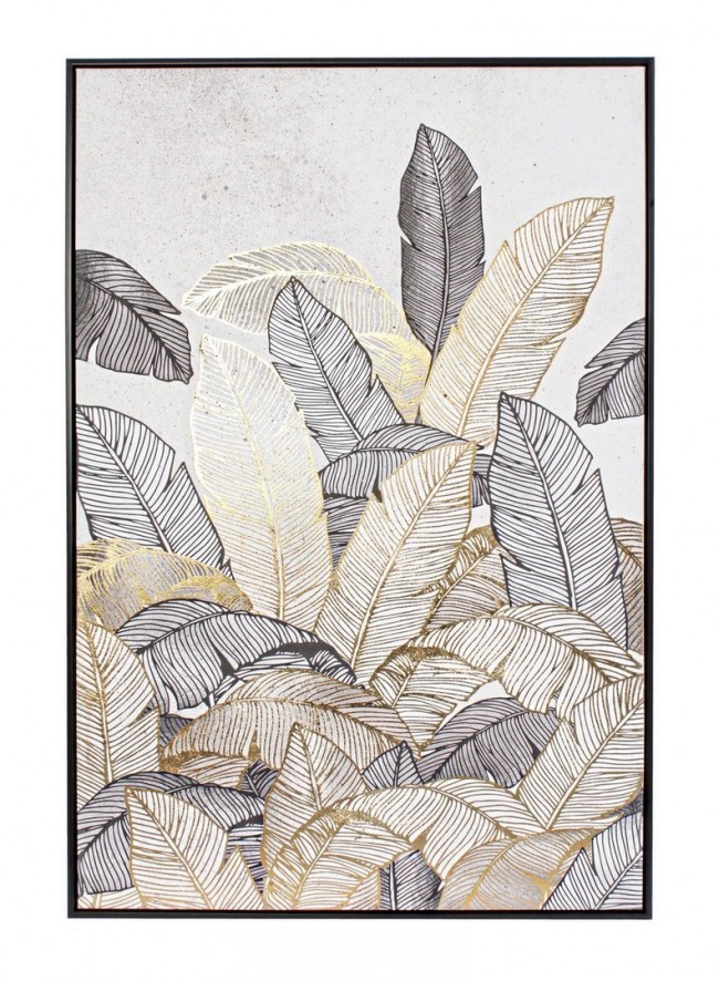 Quadro c-c bold 82.6x4.3x122.6h in tela