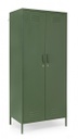 Armadio 50x80x185h verde in acciaio