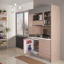 Cucina monoblocco 125x60x216