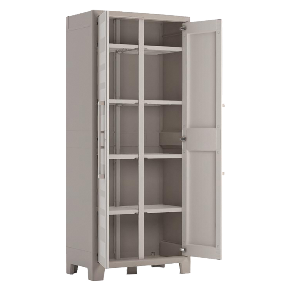  Armadio 2 Ante Gulliver Multispace Cm 44 X 80 X 182 Keter