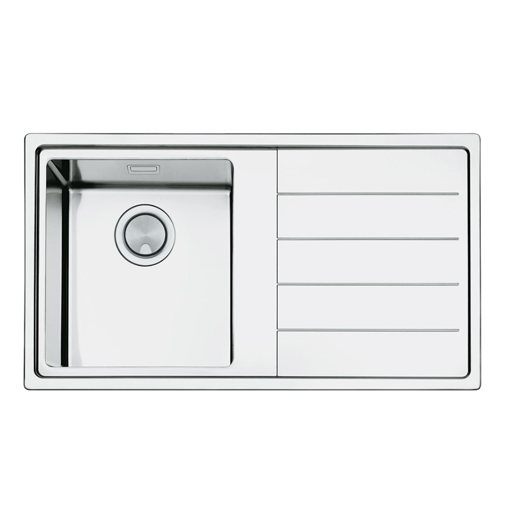 Lavello inox 86x50 cm