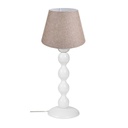 Lampada da tavolo beige 21x30 cm