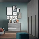 Armadio 6 ante battenti 276x60,3x250 cm