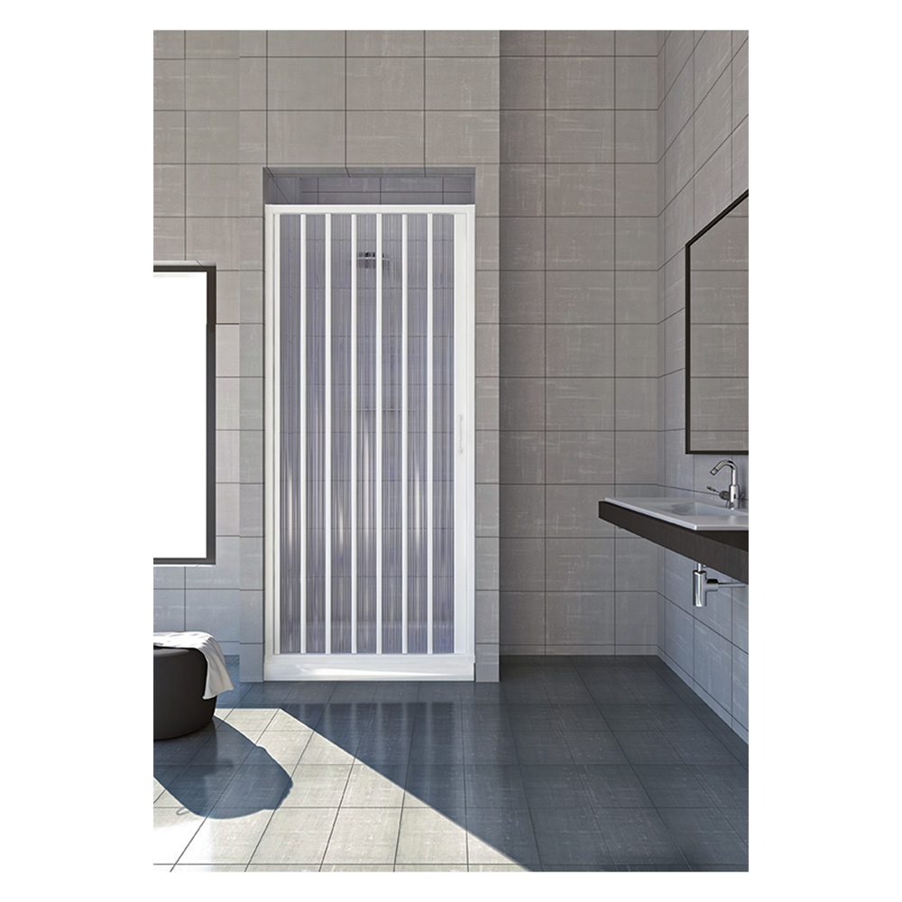  Box Doccia Ad Una Porta Kura Cm 100 - H 185 Fluxy