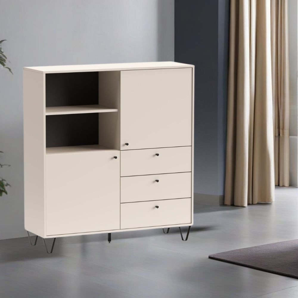 Credenza cashmere 123.6x40x135.2 cm