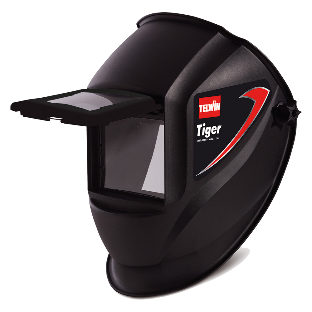  Maschera Per Saldatura Tiger Vetro Fisso Telwin