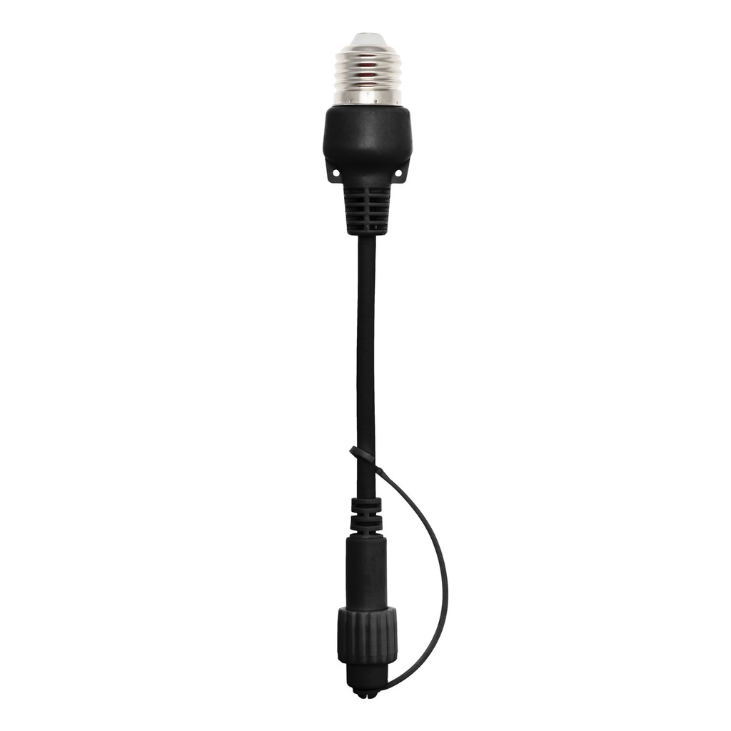 Connettore E27 20cm 1 uscita max 15W