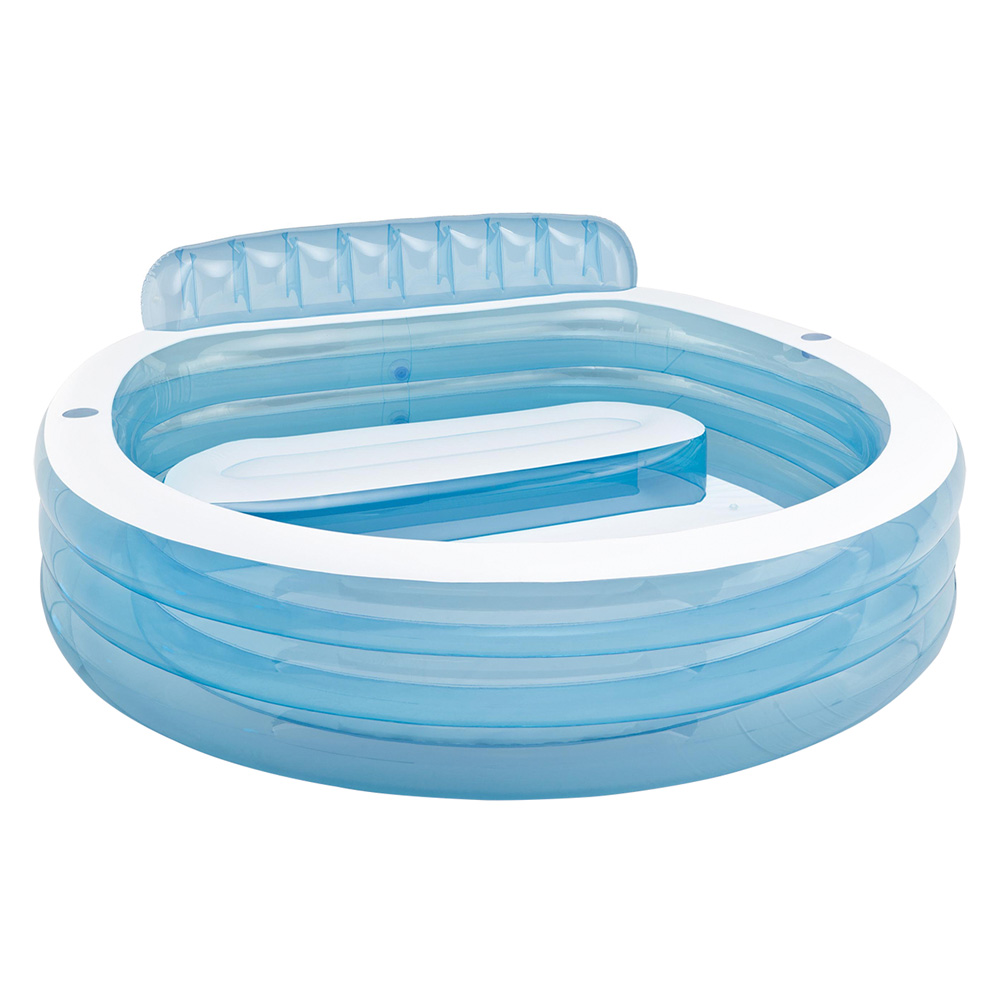  Piscina Gonfiabile Family Cm 224 X 216 X 76 Intex
