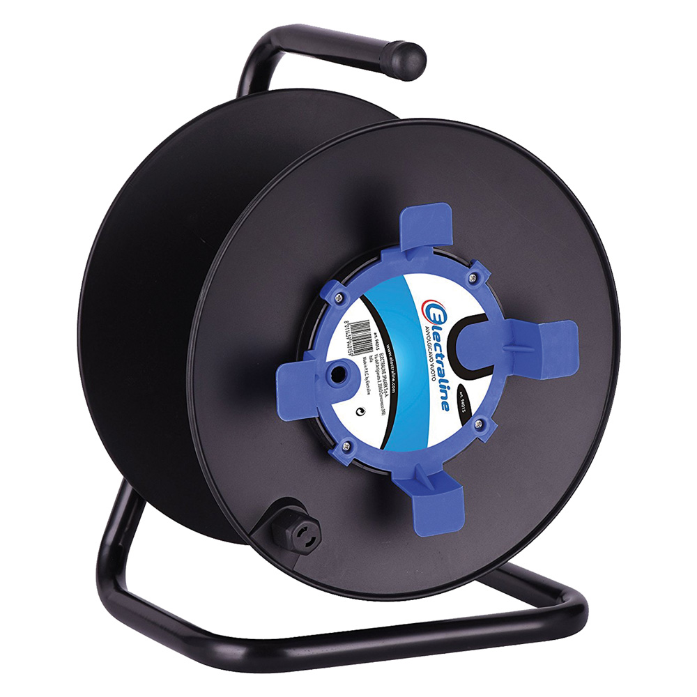  Rullo Avvolgicavo Capacità Avvolgimento 50 Mt Electraline