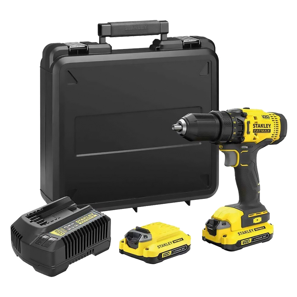  Trapano Avvitatore A Batteria Sfmcd700C2K-Qw 18V - 1,5 Ah Litio Stanleyfatmax