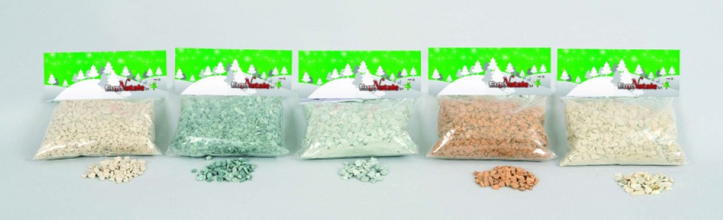 Ghiaia decorativa rossa 500 gr
