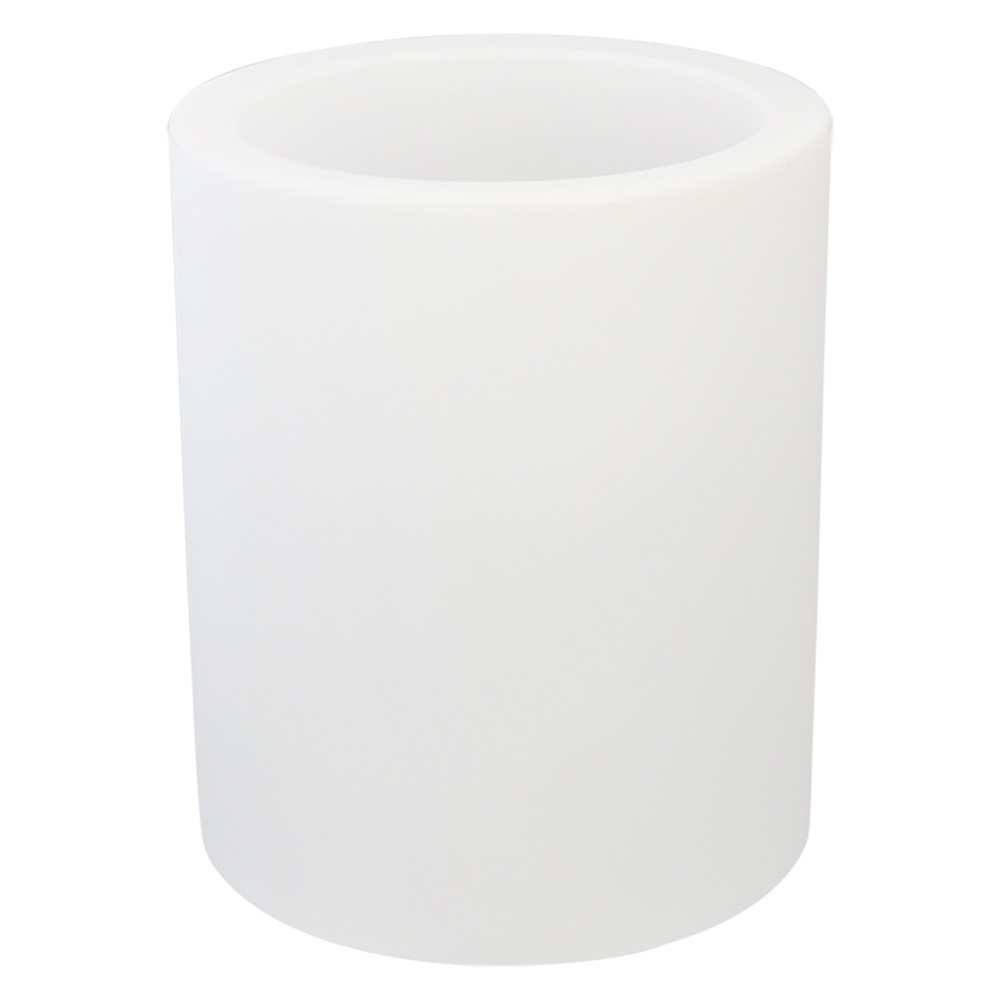  Vaso Tondo Venusio Lamp Diam. Cm 40Xh.50 Lt.16 Ghiac.-Luce Bia. Teknoplast