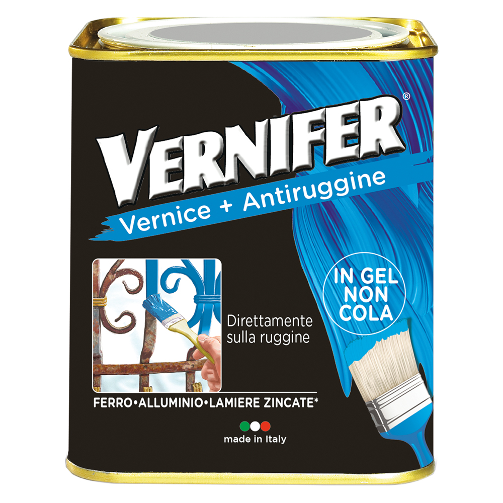  Vernice Antiruggine Vernifer Ml. 750 - Rosso Mattone Arexons