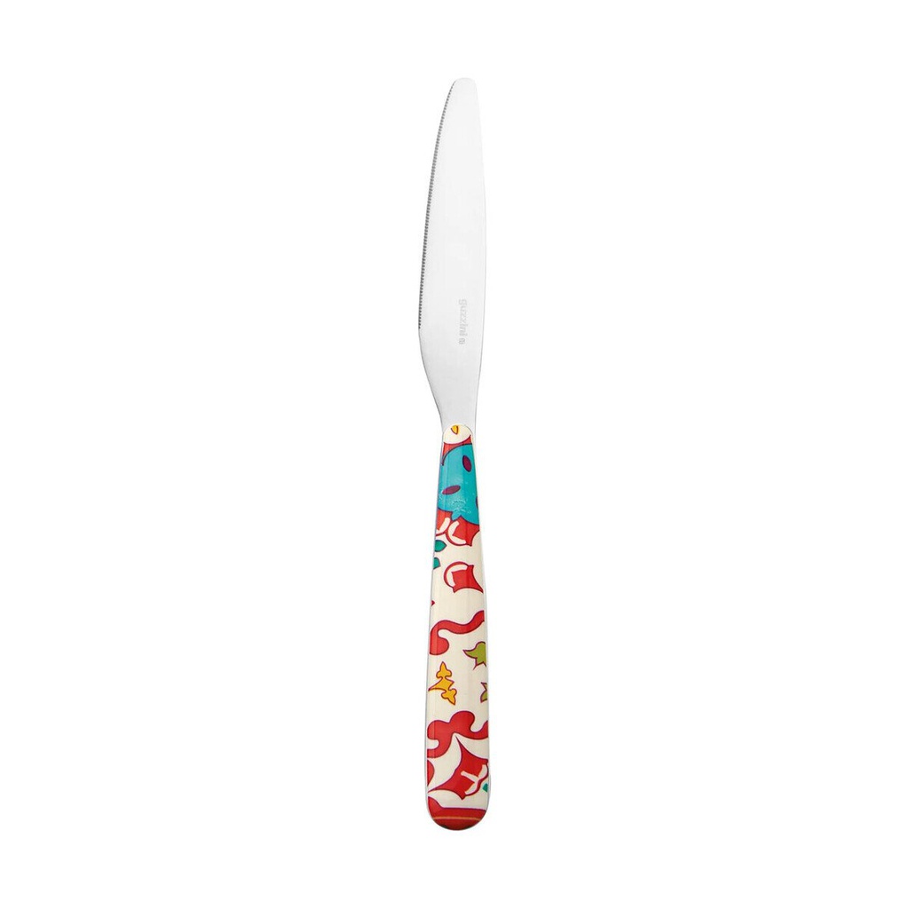 Coltello 23 cm rosso Flower&amp;Lemon