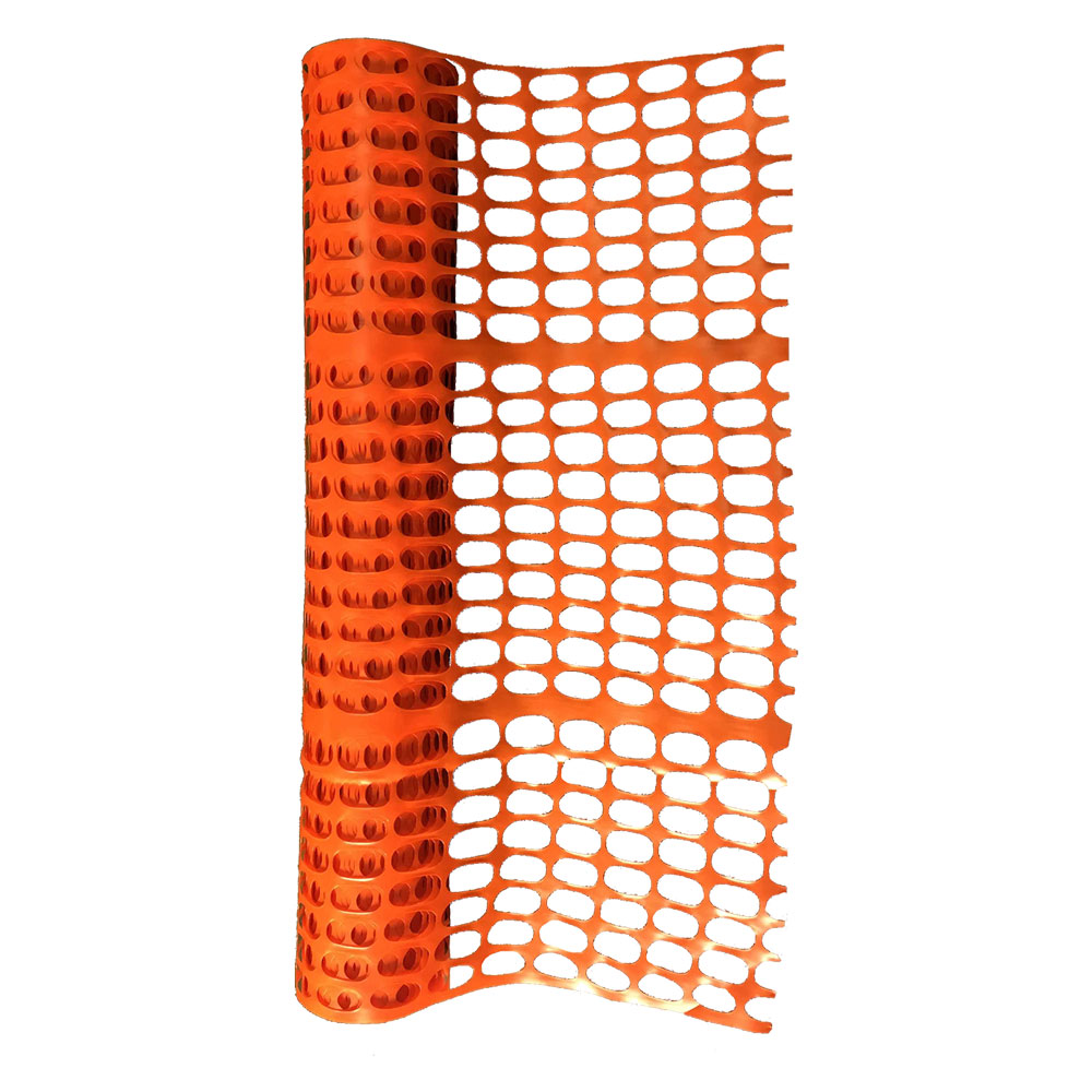 Rete delimitazione cantiere 1,2x50 mt arancio