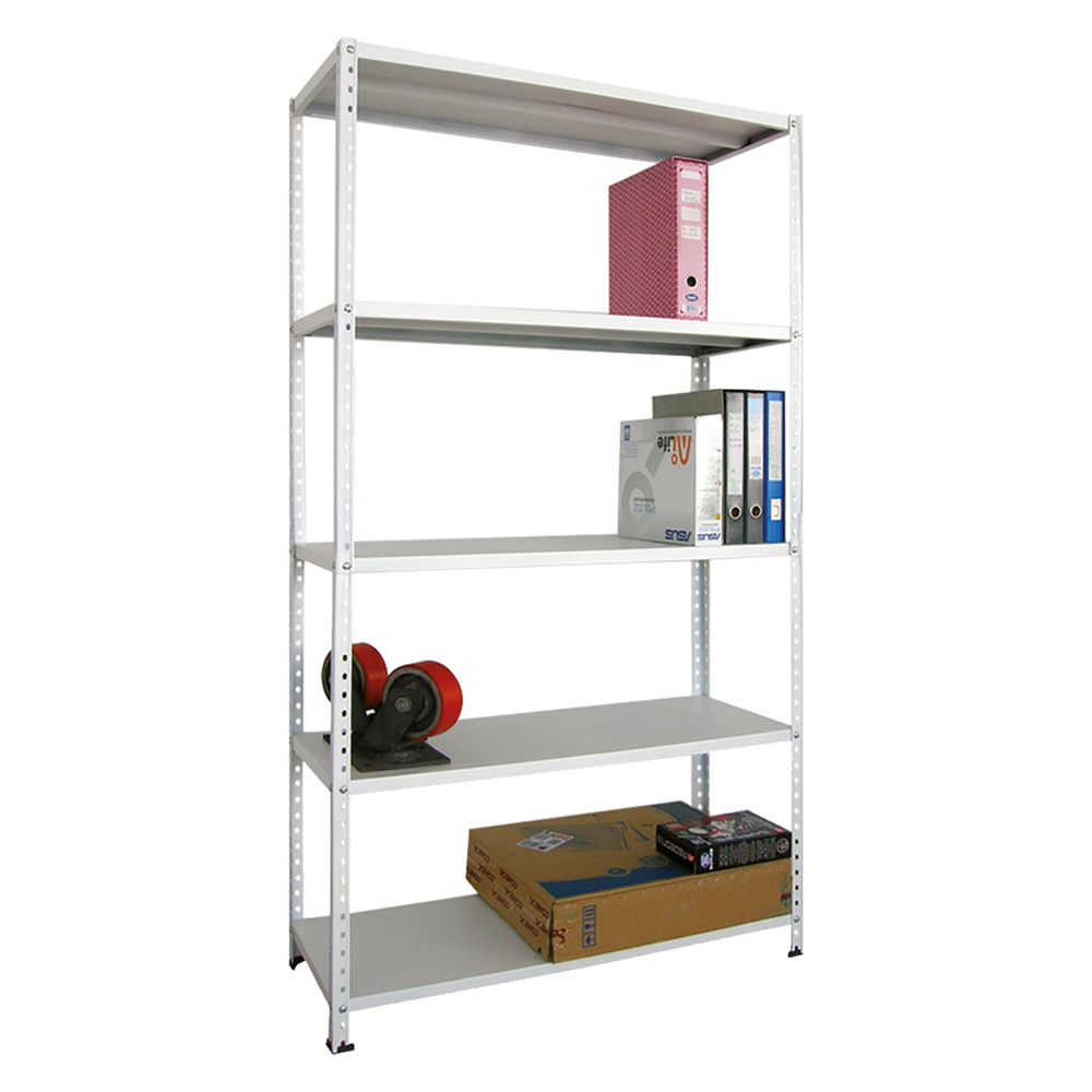 Scaffale metallico 90x40 grigio sp.10/10