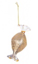 12x Pendaglio Vt Toffee Champagne 4,6X11,9H