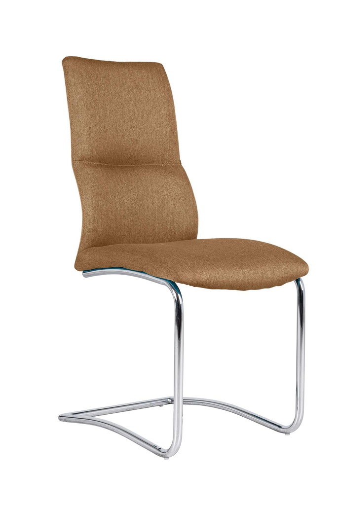 4x Sedia in tessuto tortora 47x496h cm