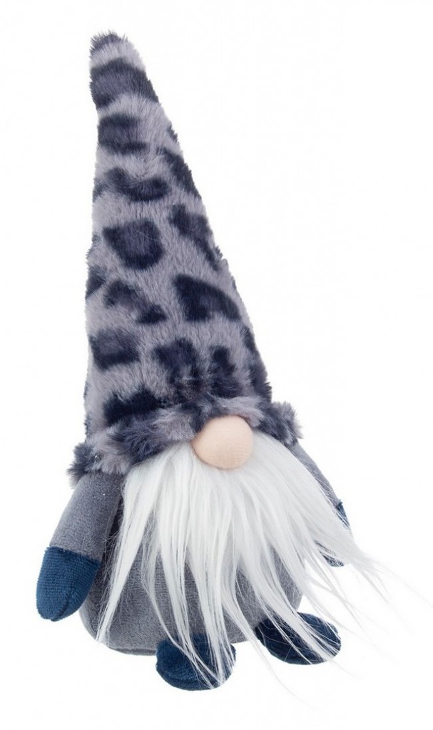 4x Babbo Lovel Stand Leopardato Grigio