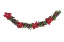 6x Boa Classical Poinsettia Rosso H180
