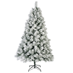 [19974778] Albero di Natale Vancover innevato H 240 x Ø152 cm